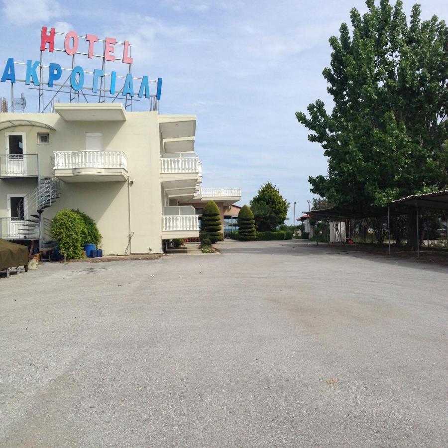 Hotel Akrogiali Korinos Exterior photo
